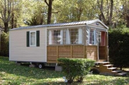 Mobil-home ECO 19m² – 2 chambres – 4 pers.  Modèle IRM Vacancial sans sanitaires