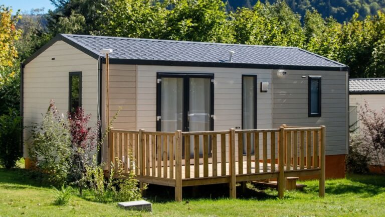 camping avec location mobil home bourboule